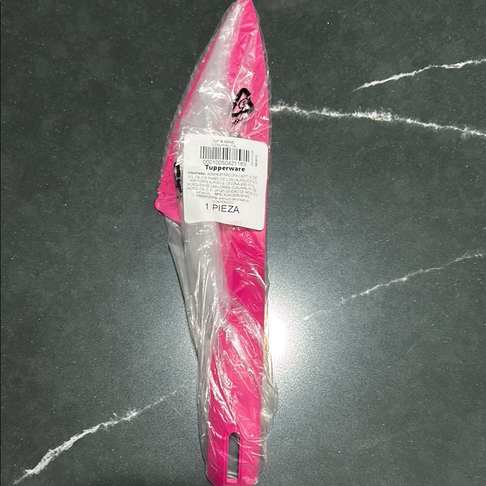 Tupperware Vibrant Pink Kitchen Knife